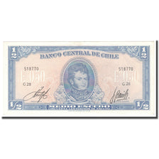 Banknote, Chile, 1/2 Escudo, KM:134Aa, UNC(60-62)