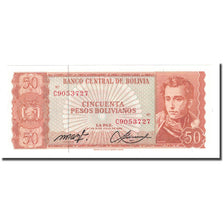 Billet, Bolivie, 50 Pesos Bolivianos, 1982, 1982-07-13, KM:162a, NEUF