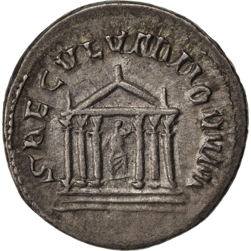 Coin, Philip I, Antoninianus, Roma, AU(55-58), Billon, Cohen:198