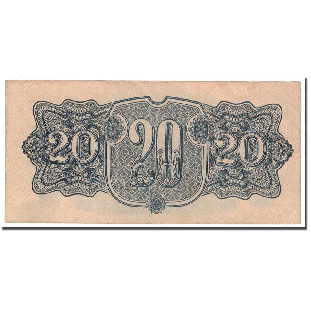 Banknote, Czechoslovakia, 20 Korun, 1944, KM:47a, EF(40-45)