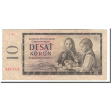 Banknote, Czechoslovakia, 10 Korun, 1960, KM:88b, VF(20-25)