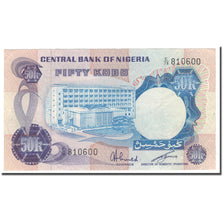 Banknote, Nigeria, 50 Kobo, KM:14f, EF(40-45)