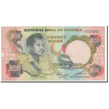 Banknote, Nigeria, 20 Naira, KM:18c, EF(40-45)