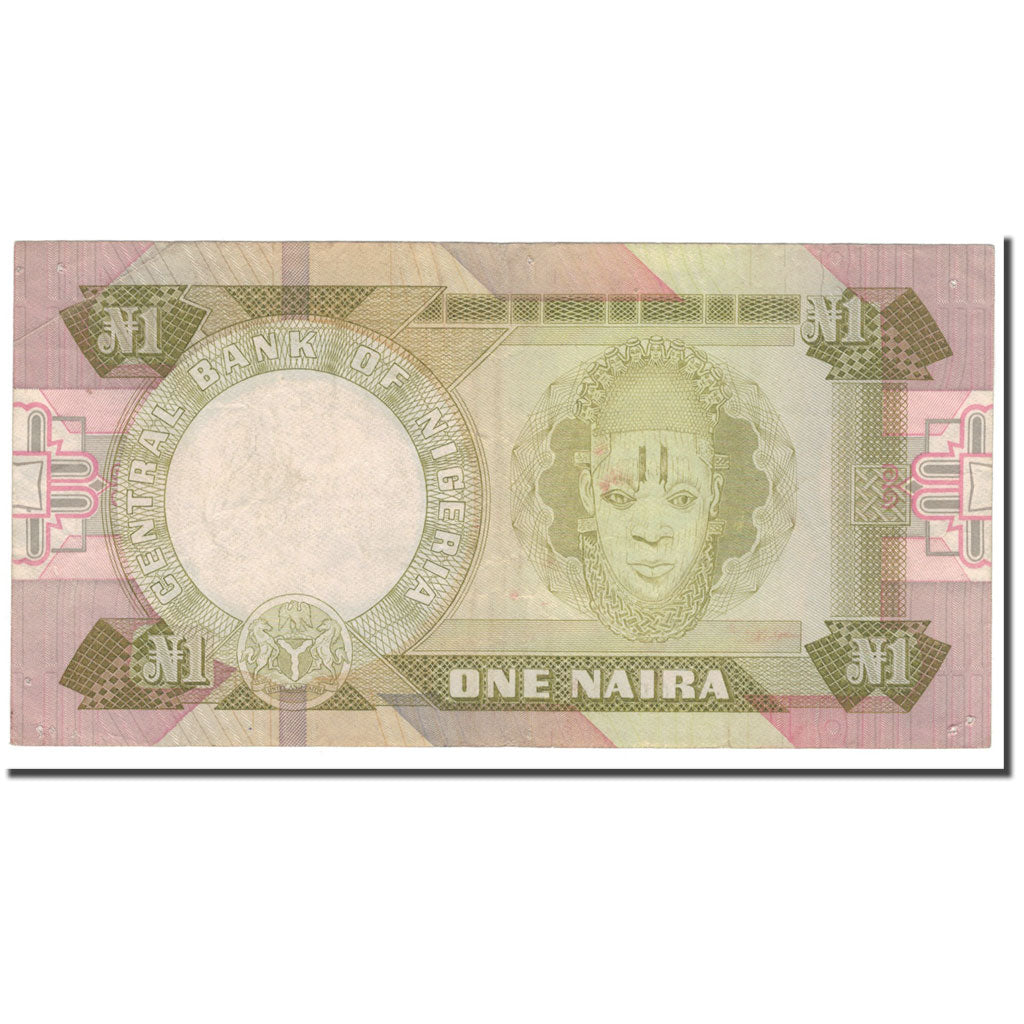Banknote, Nigeria, 1 Naira, KM:23a, AU(50-53)