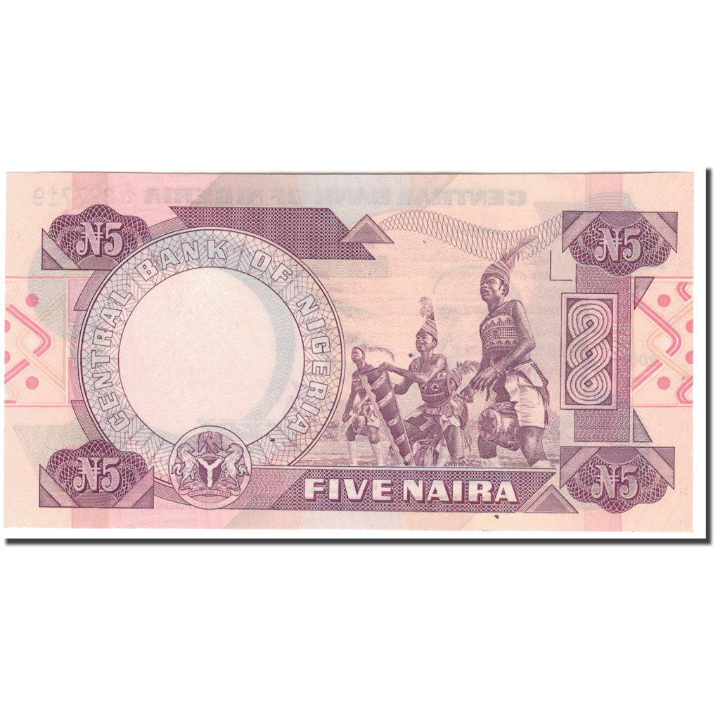 Banknote, Nigeria, 5 Naira, KM:24a, UNC(60-62)