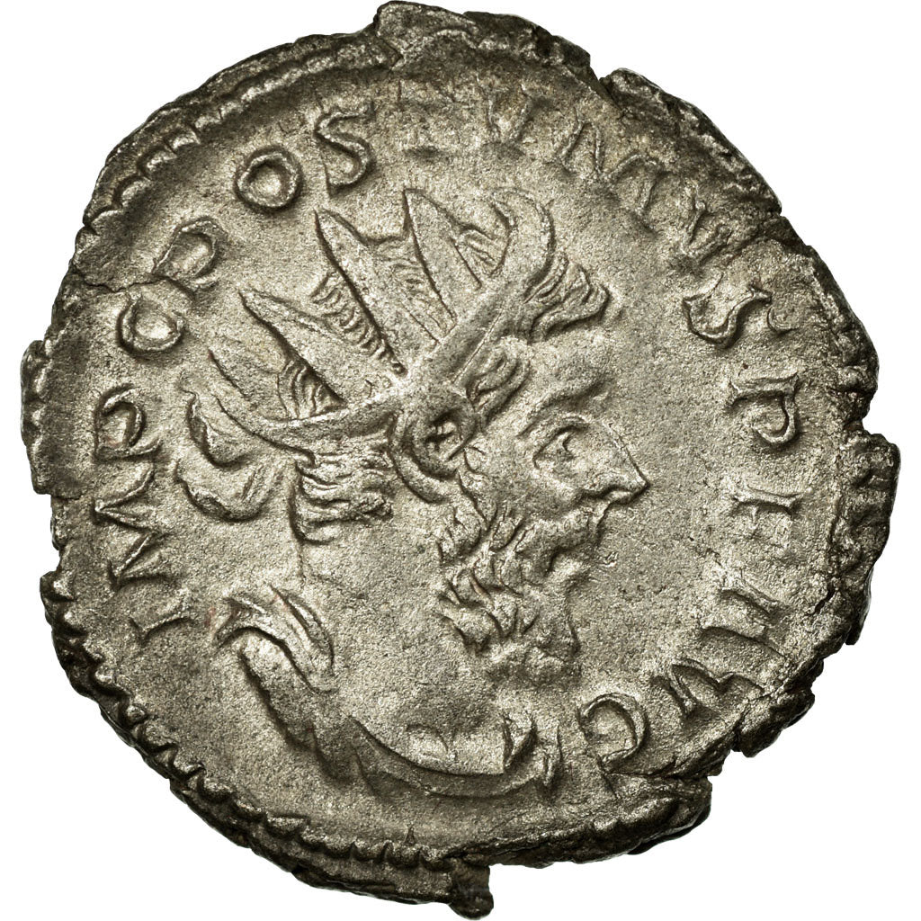 Münze, Postumus, Antoninianus, 260-269, Trier or Koln, SS, Billon, Cohen:199