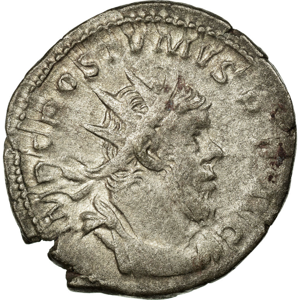 Coin, Postumus, Antoninianus, 260-269, Trier or Cologne, EF(40-45), Billon