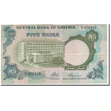 Banknote, Nigeria, 5 Naira, KM:16a, VF(20-25)