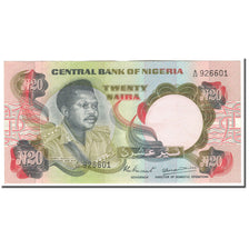 Banknote, Nigeria, 20 Naira, KM:18c, AU(55-58)