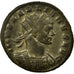 Moneta, Aurelia, Antoninianus, Ticinum, BB+, Biglione, Cohen:285