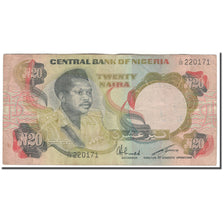 Banknote, Nigeria, 20 Naira, KM:18e, F(12-15)