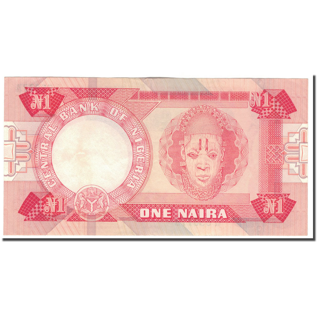 Banknote, Nigeria, 1 Naira, KM:19a, AU(50-53)