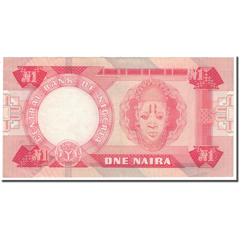 Banknote, Nigeria, 1 Naira, KM:19c, AU(50-53)