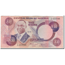 Banconote, Nigeria, 10 Naira, KM:21a, MB