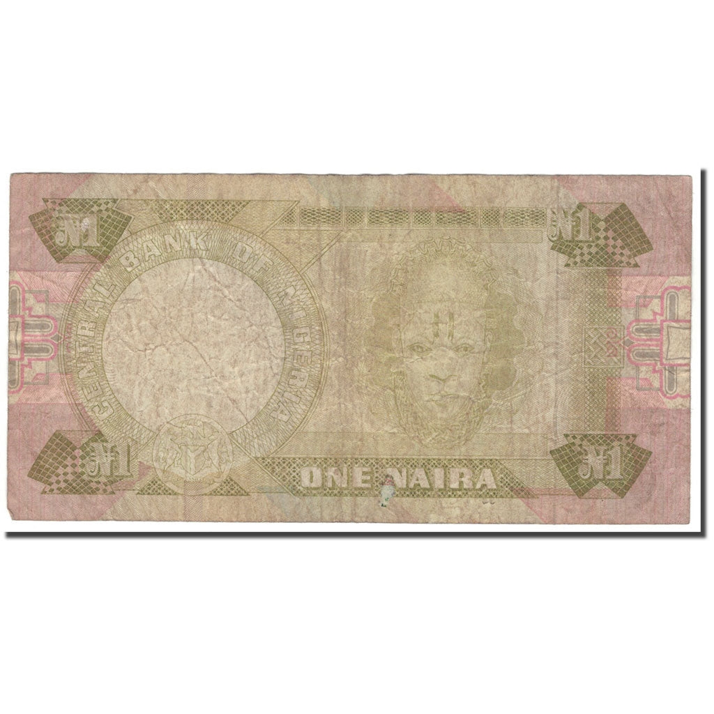 Geldschein, Nigeria, 1 Naira, KM:23a, SGE