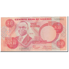 Banknote, Nigeria, 10 Naira, KM:25c, EF(40-45)