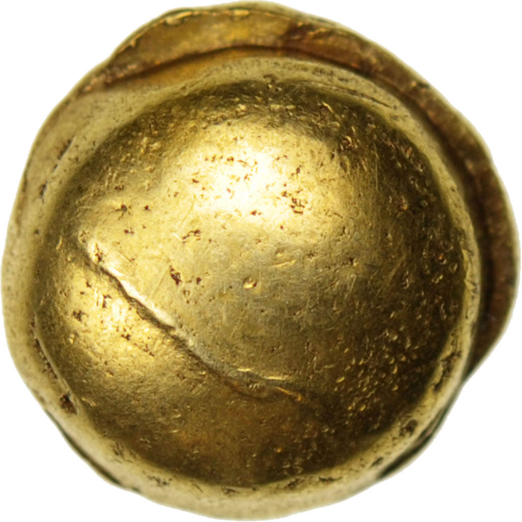 Sénons, Région de Sens, Statère globulaire à la croix