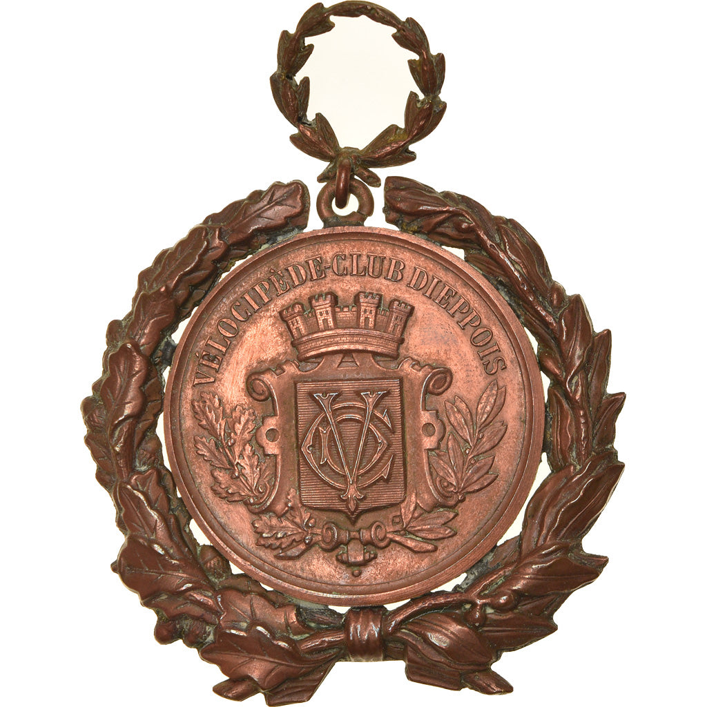 France, Médaille, Courses Vélocipédiques Internationales, Dieppe, Sports &