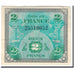 Francia, 2 Francs, 1944 Flag/France, 1944, BB+, Fayette:16.1, KM:114a