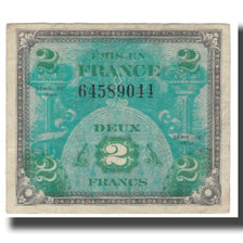France, 2 Francs, 1944 Flag/France, 1944, TB, Fayette:16.1, KM:114a