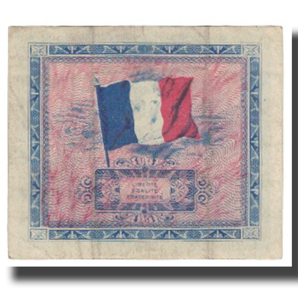France, 2 Francs, 1944 Flag/France, 1944, TB, Fayette:16.1, KM:114a