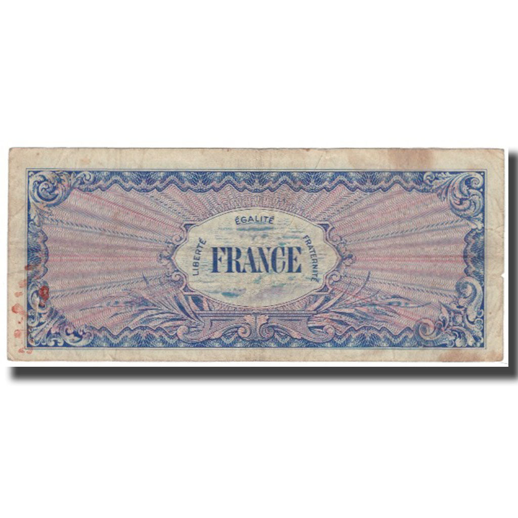 France, 100 Francs, 1944 Flag/France, 1944, VF(20-25), Fayette:25.8, KM:123c