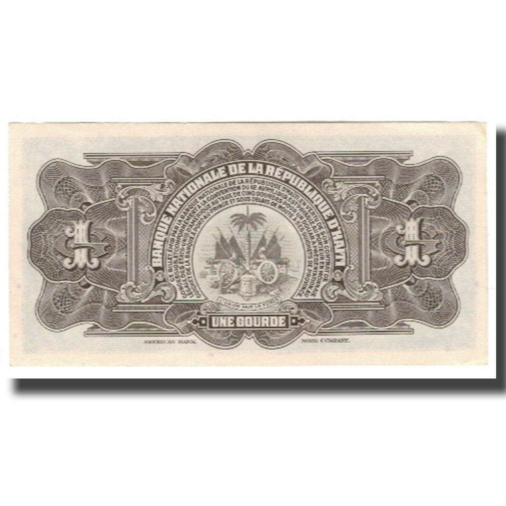 Banknote, Haiti, 1 Gourde, KM:200a, UNC(65-70)
