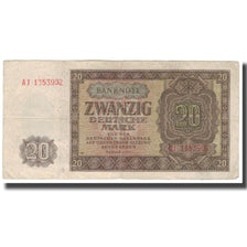Banknote, Germany - Democratic Republic, 20 Deutsche Mark, 1948, KM:13b