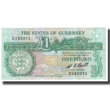 Biljet, Guernsey, 1 Pound, KM:48a, TTB
