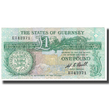 Banknote, Guernsey, 1 Pound, KM:48a, EF(40-45)