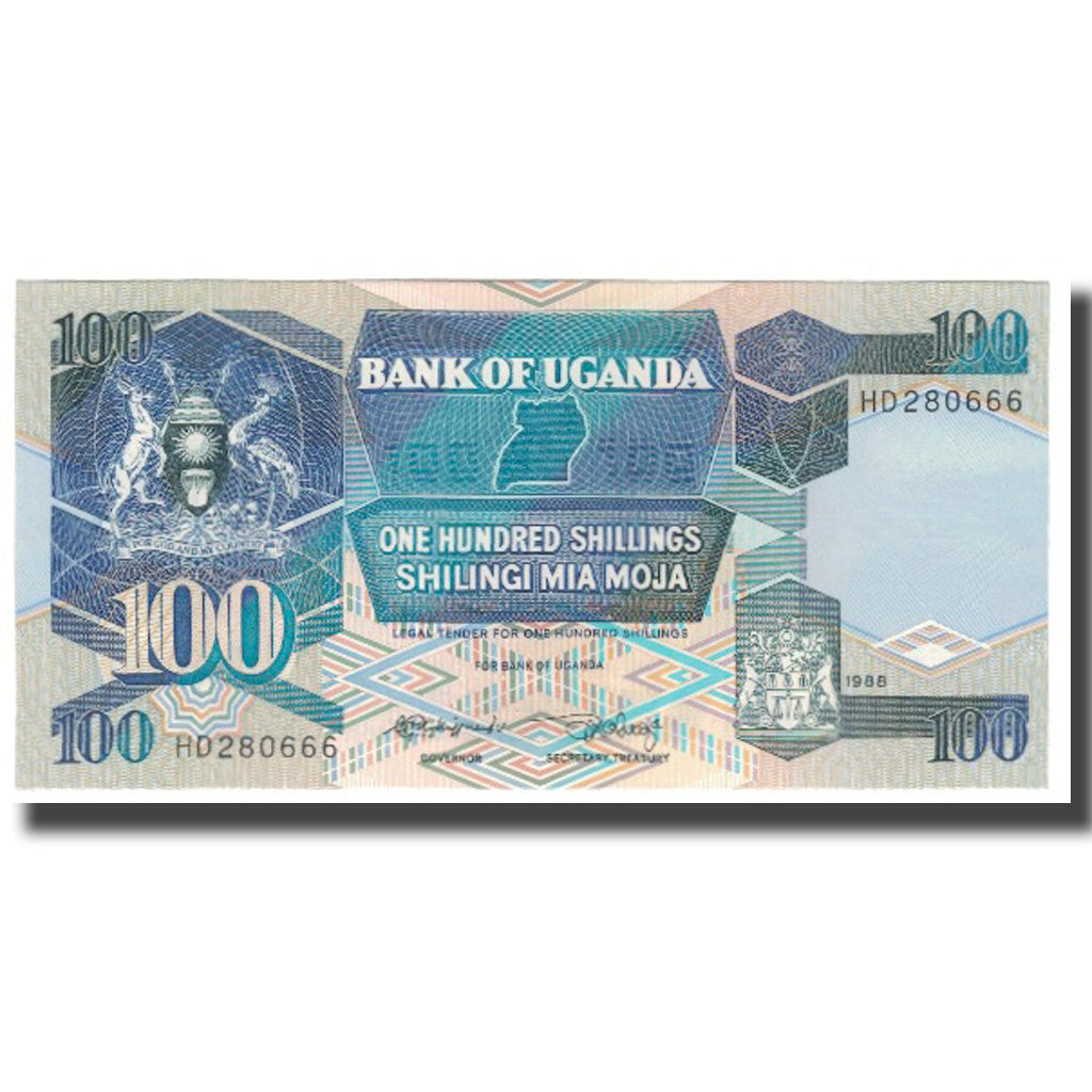Banknote, Uganda, 100 Shillings, 1998, KM:31b, UNC(65-70)