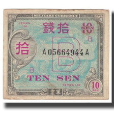 Biljet, Japan, 10 Sen, KM:63, TB+