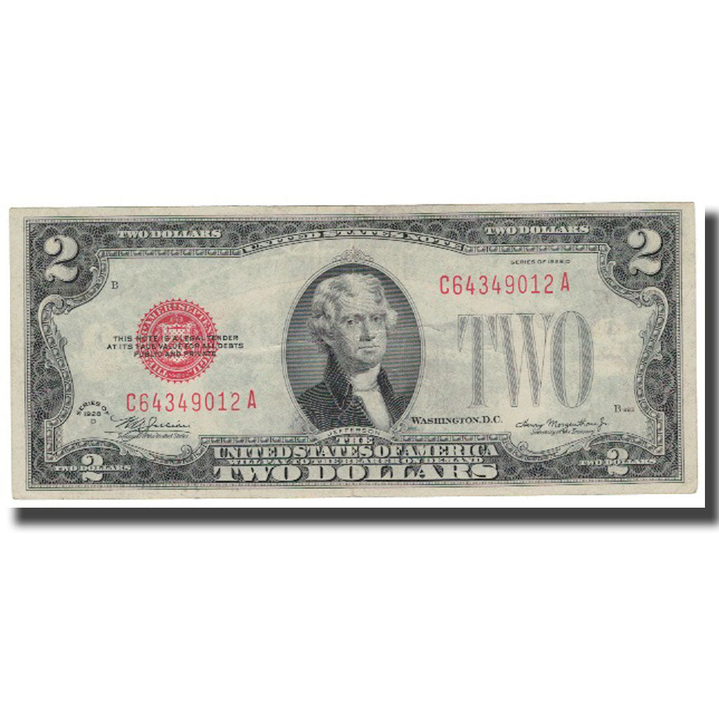 Banknote, United States, Two Dollars, 1928, KM:1617@star, VF(30-35)