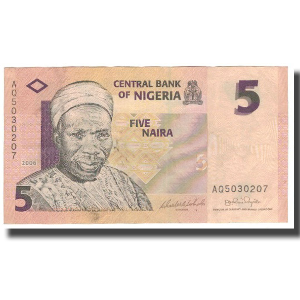Geldschein, Nigeria, 5 Naira, 2006, KM:32a, SS