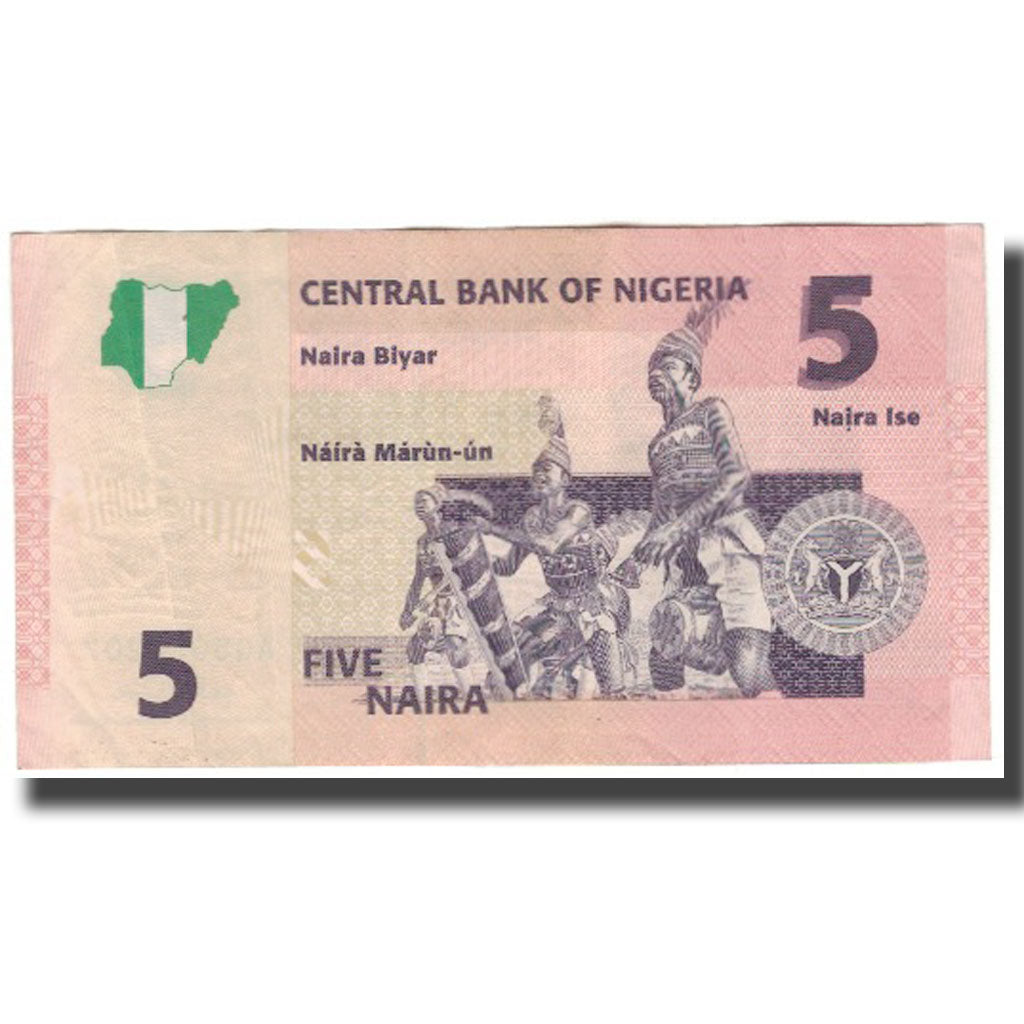 Geldschein, Nigeria, 5 Naira, 2006, KM:32a, SS