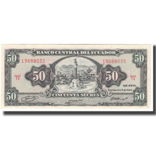 Banknote, Ecuador, 50 Sucres, 1984, 1984-09-05, KM:122a, UNC(65-70)