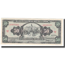 Banknote, Ecuador, 50 Sucres, 1984, 1984-09-05, KM:122a, UNC(60-62)