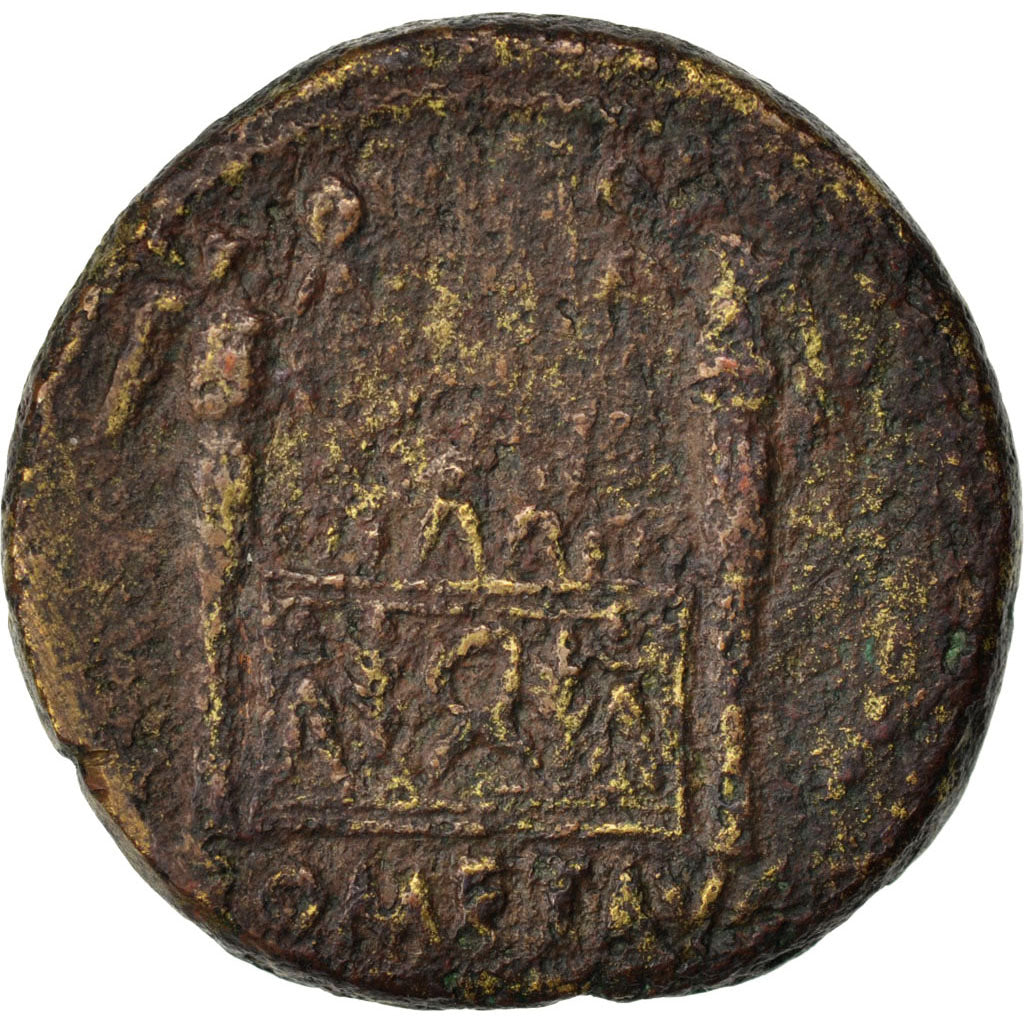 Augustus, As, Lyons, EF(40-45), Copper, Cohen #240, 11.10
