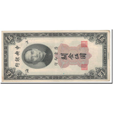 Banknote, China, 5 Customs Gold Units, 1930, KM:326d, EF(40-45)