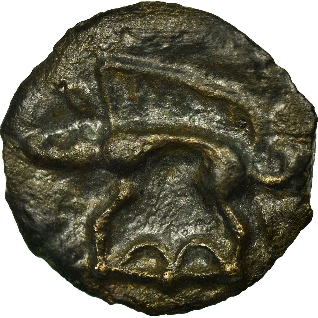 Coin, Leuci, Potin, AU(55-58), Potin, Delestrée:153