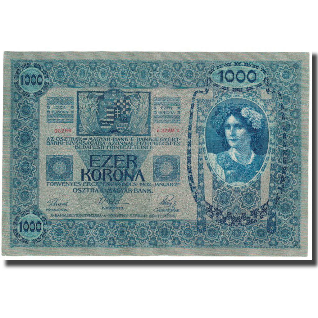 Banknote, Austria, 1000 Kronen, 1902, 1902-01-02, KM:57a, AU(50-53)