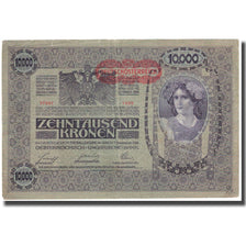 Banknote, Austria, 10,000 Kronen, 1918, 1918-11-02, KM:64, VF(30-35)