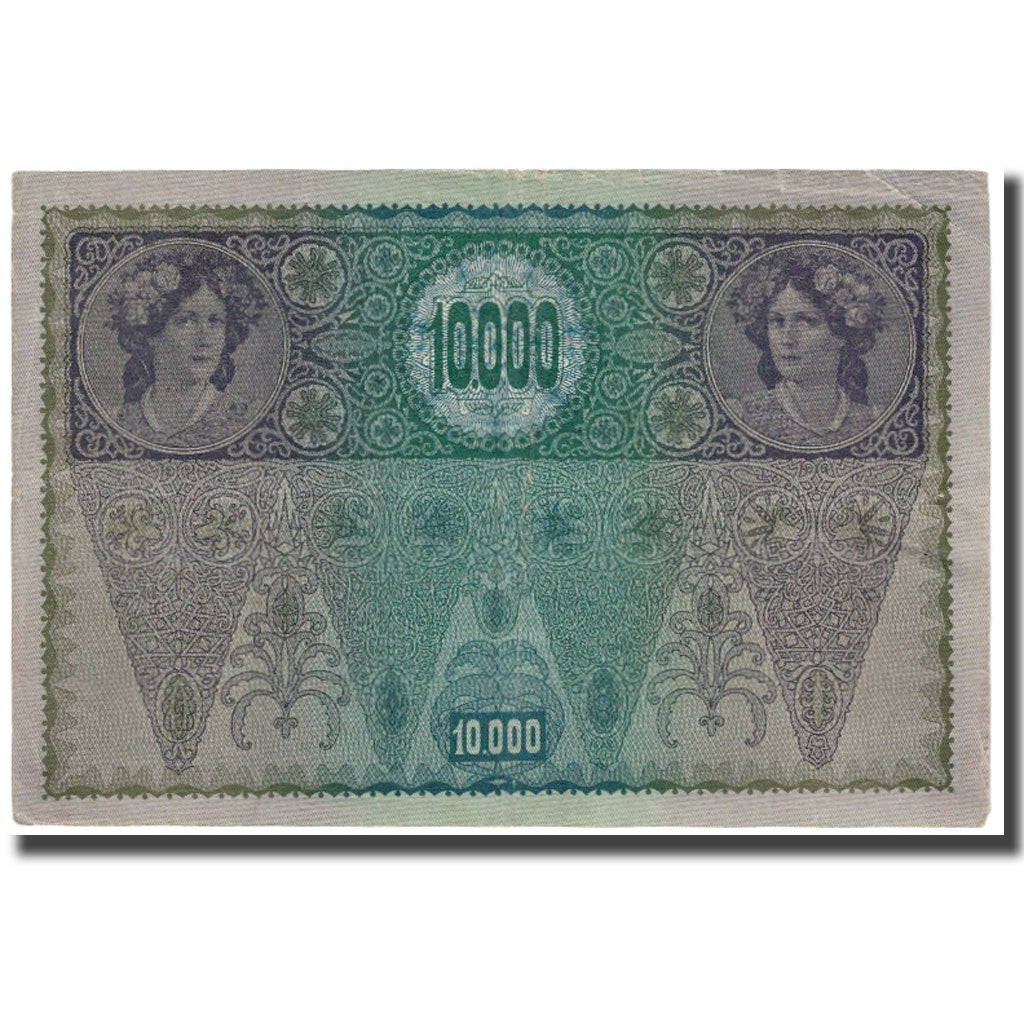 Banknote, Austria, 10,000 Kronen, 1918, 1918-11-02, KM:64, VF(30-35)