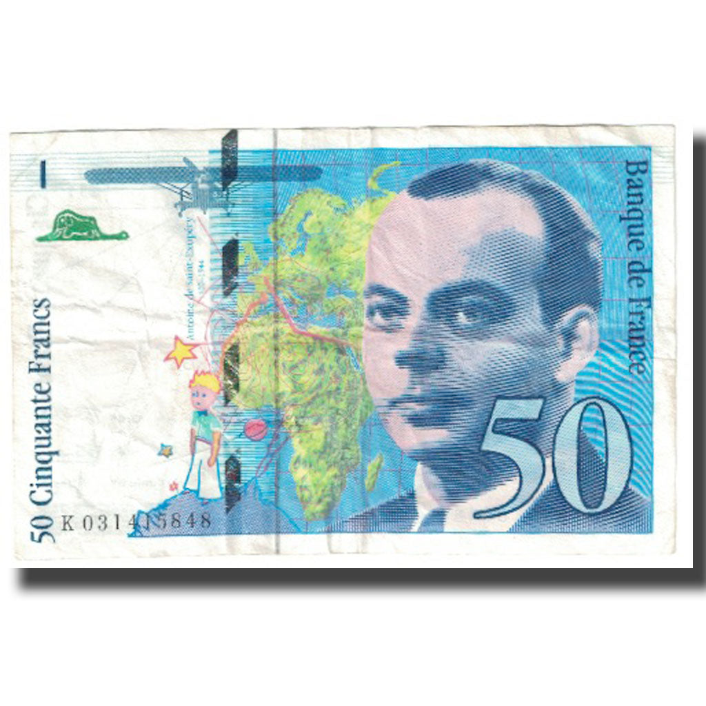 France, 50 Francs, 1997, VF(30-35), Fayette:73.4, KM:157Ad