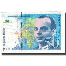 France, 50 Francs, 1997, VF(30-35), Fayette:73.4, KM:157Ad