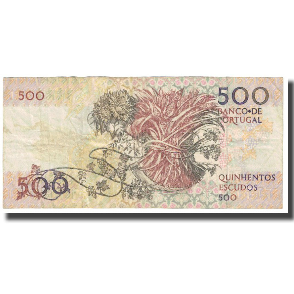 Banknote, Portugal, 500 Escudos, 1985, 1985-08-04, KM:180b