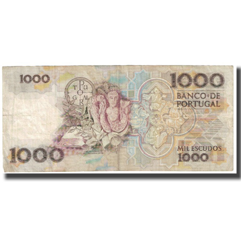 Billet, Portugal, 1000 Escudos, 1988, 1988-08-02, KM:181a, TB