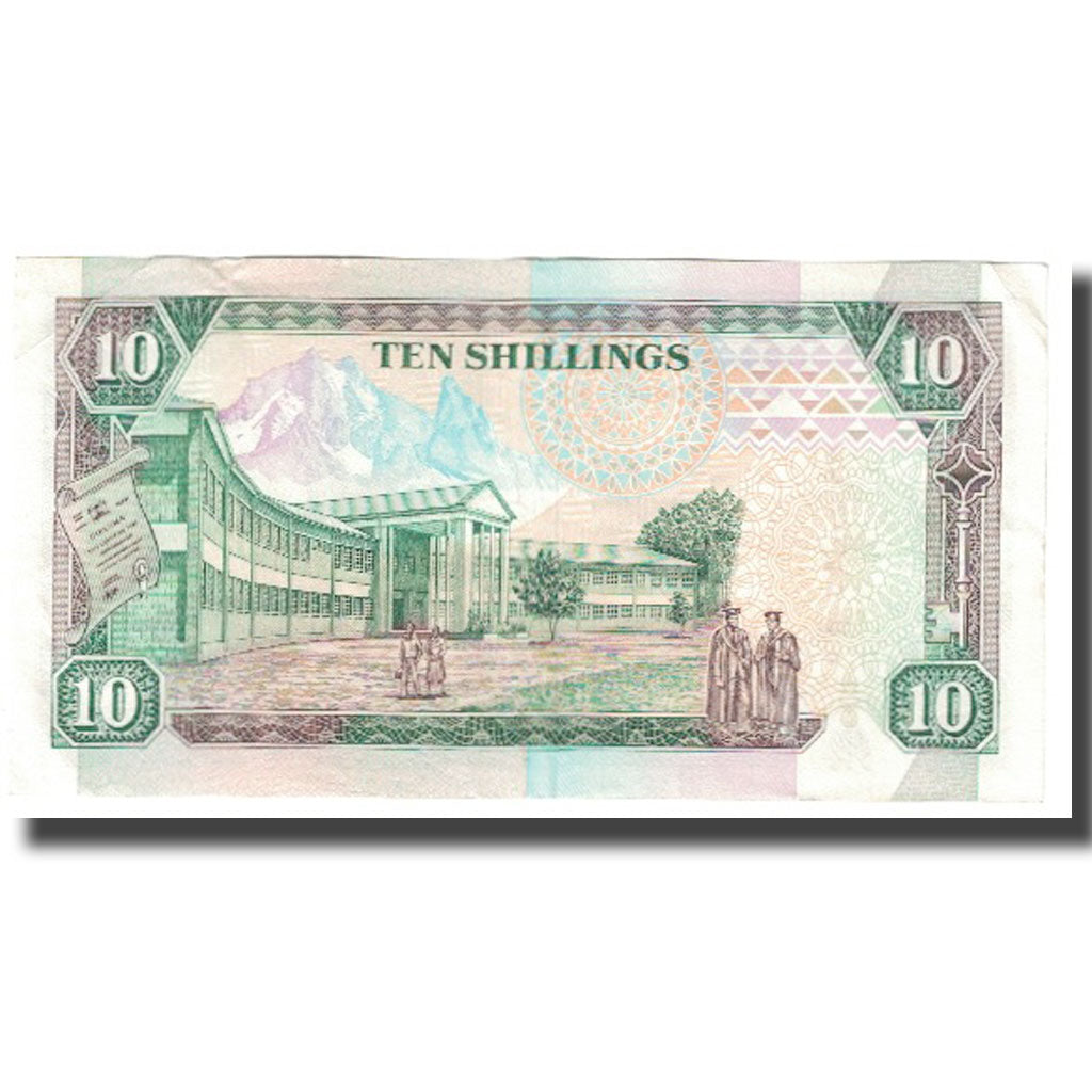 Billet, Kenya, 10 Shillings, 1992, 1992-01-02, KM:24d, TTB+