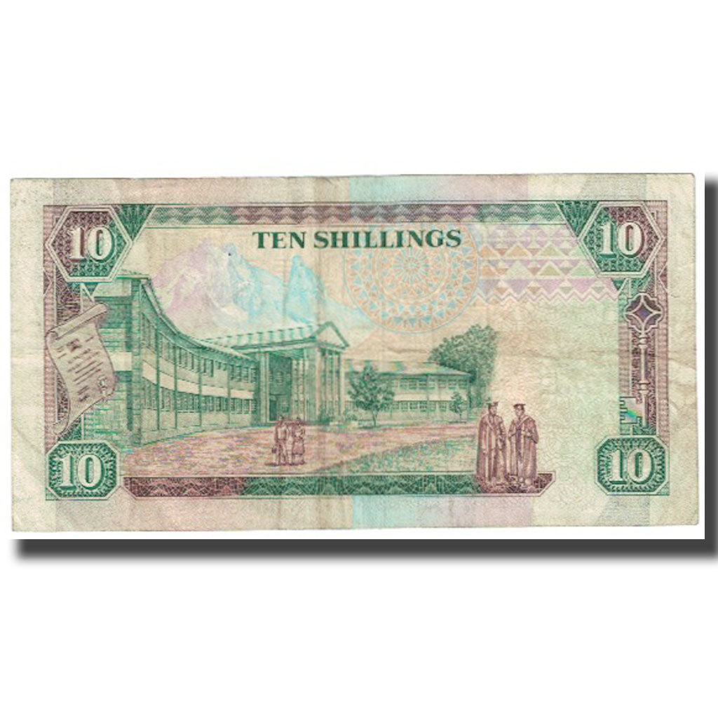 Billet, Kenya, 10 Shillings, 1989, 1989-10-14, KM:24a, TB