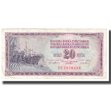 Billete, 20 Dinara, 1974, Yugoslavia, 1974-12-19, KM:85, BC